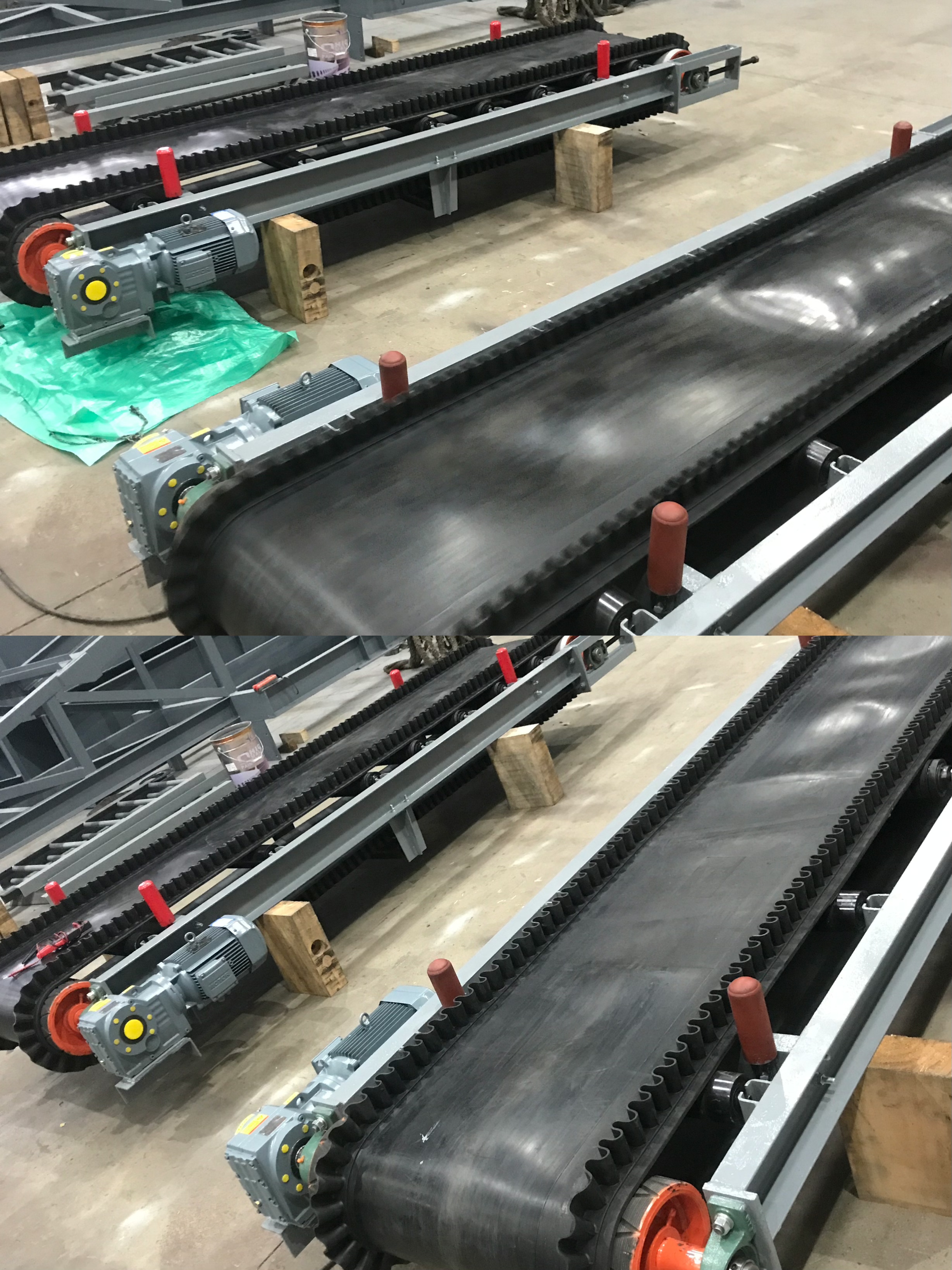 Belt conveyor kutumiza, kukhazikitsa ndi kutumiza